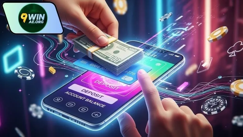 9Win – Khi công nghệ 4.0 nâng tầm cá cược trực tuyến 2025 12 9WIN hỗ trợ nạp rút tiền nhanh chóng & linh hoạt nhiều cách thức