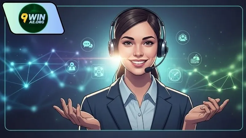 9Win – Khi công nghệ 4.0 nâng tầm cá cược trực tuyến 2025 15 9WIN hỗ trợ khách hàng 24/7