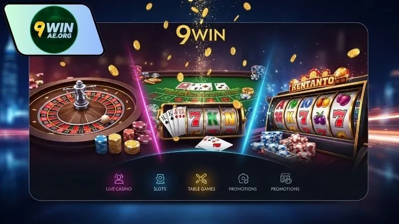 9WIN có game gì hot - Top trò chơi đáng thử ngay hôm nay 4 Slot game & bắn cá – Sân chơi giải trí cực chill