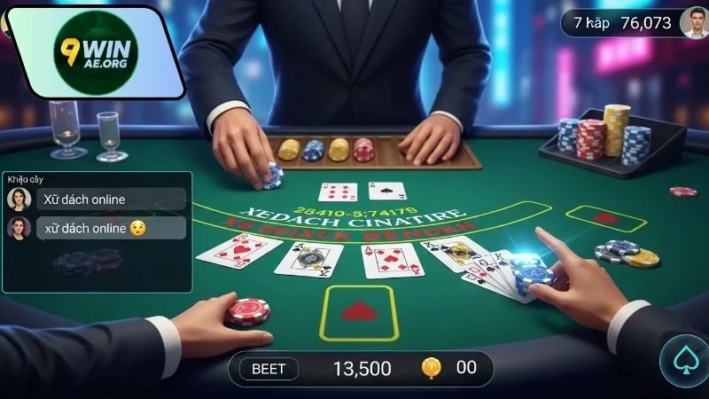 Hướng dẫn chơi xì dách 9WIN – Luật và bí kíp dễ thắng 3 Cách tham gia xì dách tại 9WIN